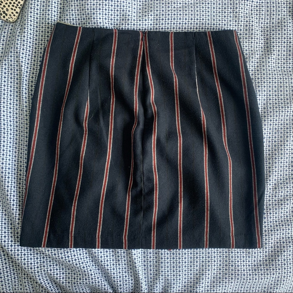 Dynamite Striped Mini Skirt - Picture 3 of 4